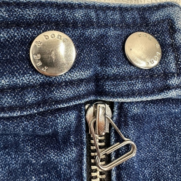 Rag and bone marcy racer denim mini skirt size 25 - Picture 6 of 12
